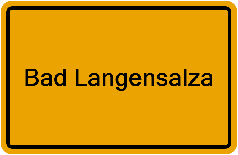 Handelsregister Bad Langensalza